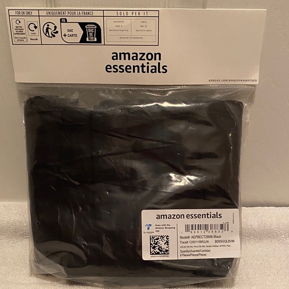 Amazon Essentials Other - Amazon Essentials Black High-Waisted Underwear…